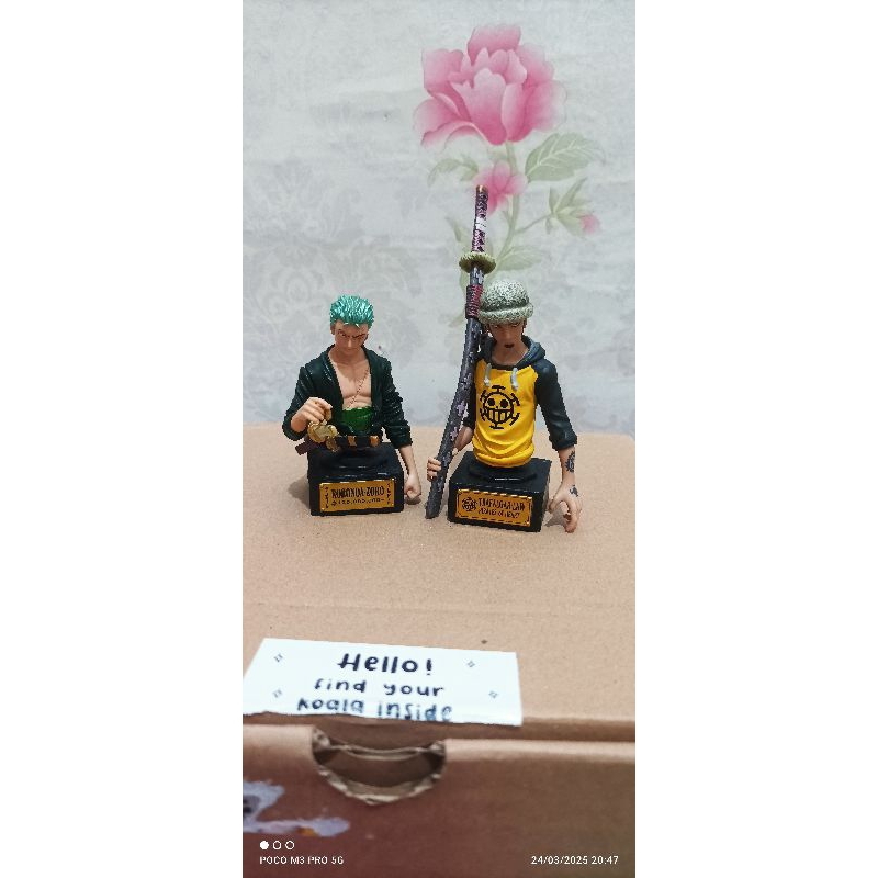 Statue zoro law one Piece original rate