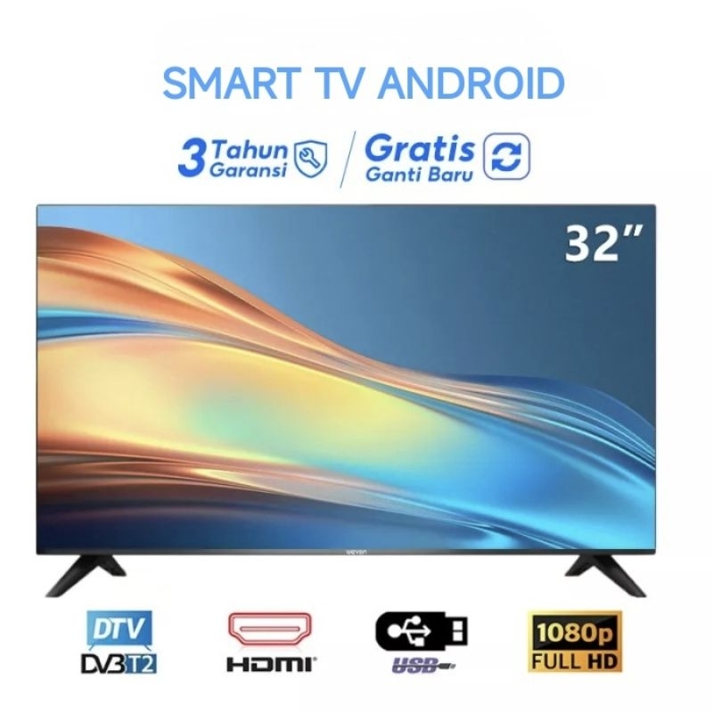 MEGA PROMO - ANIMAX SMART TV 32 INCH WEYON ANDROID DIGITAL TV