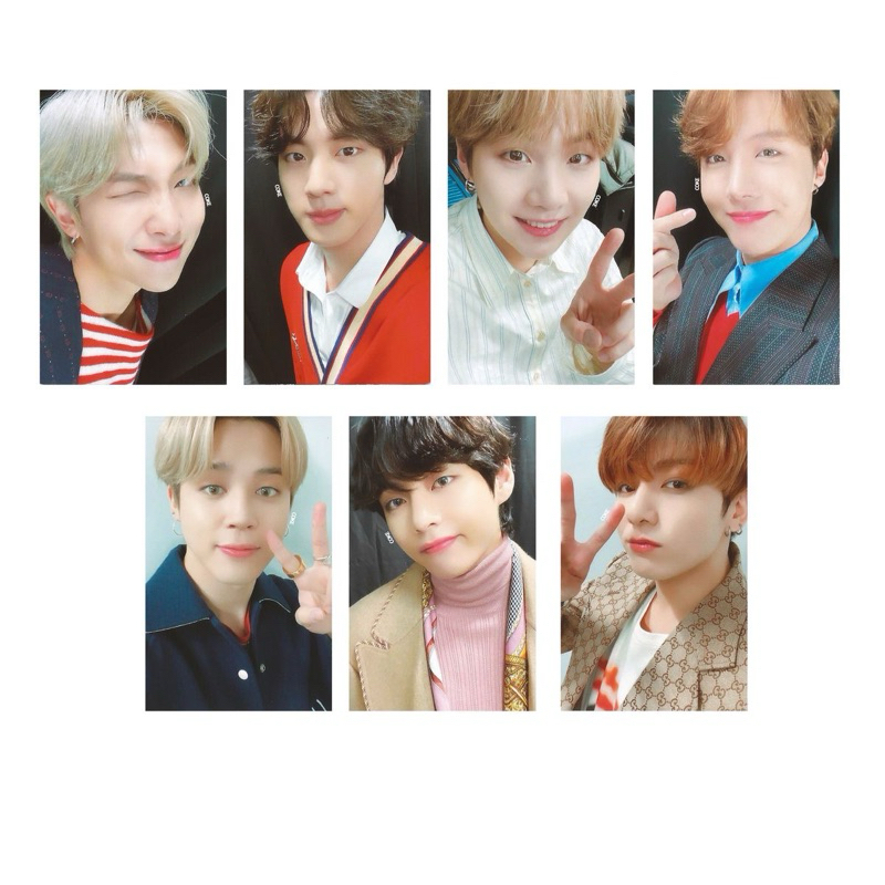 mini photocard mpc bts armybomb set