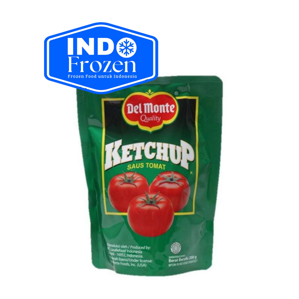 

DELMONTE TOMATO POUCH 200GR / SAUS TOMAT DEL MONTE