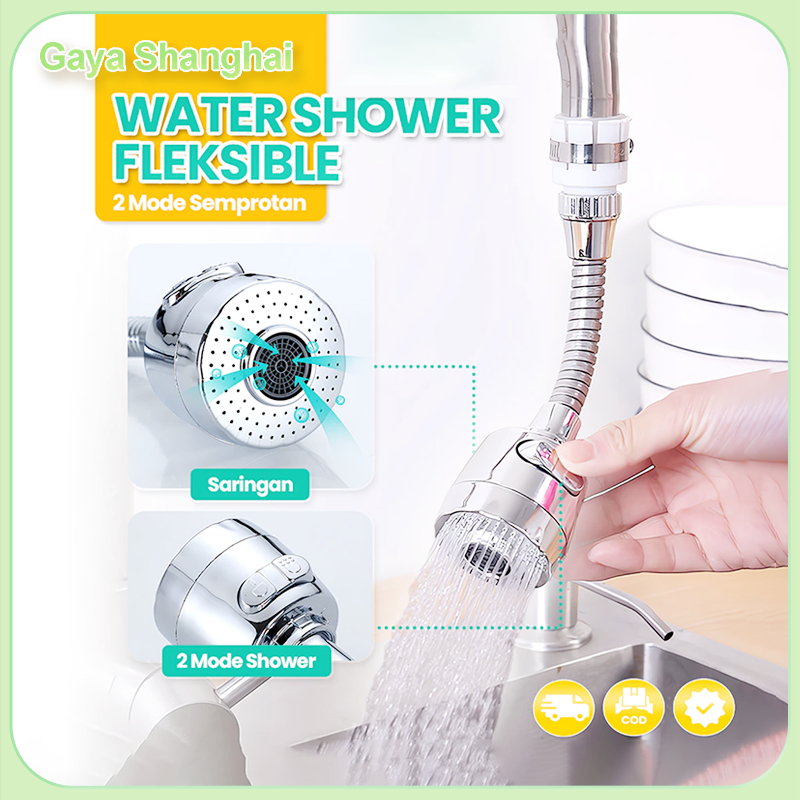 Kepala Shower Kamar Mandi Portable Pancuran Kamar Mandi Minimalis Shower Wastafel / Desain Bagus
