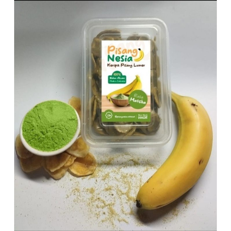 

Pisangnesia Matcha