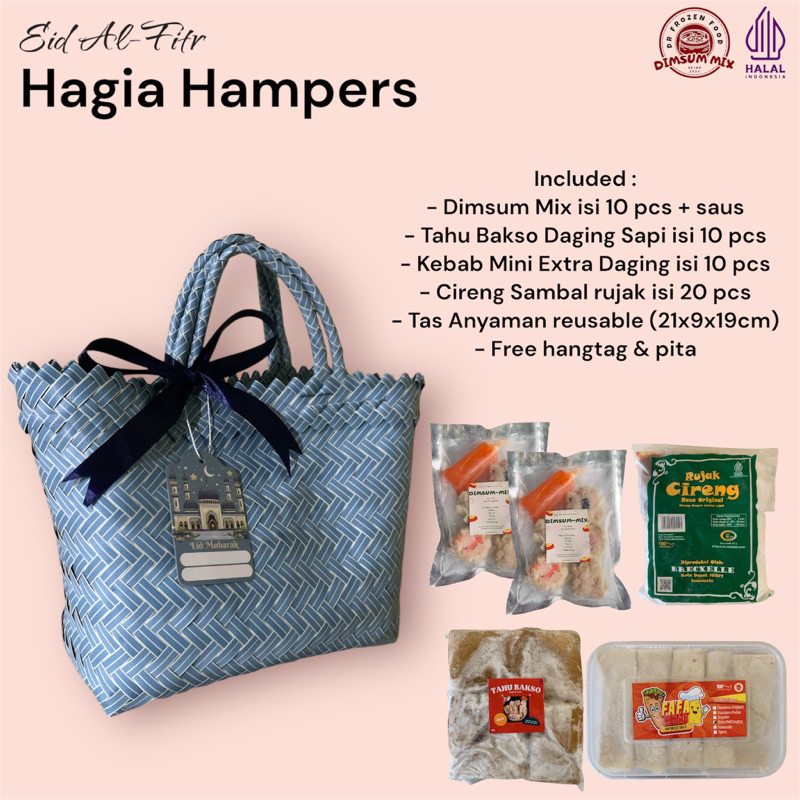 

Hampers Hagia / hampers lebaran / hampers idulfitri / hampers frozen food / hampers dimsum