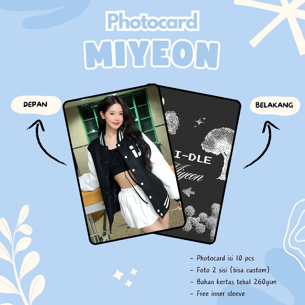 (10 PCS) PHOTOCARD MIYEON G IDLE