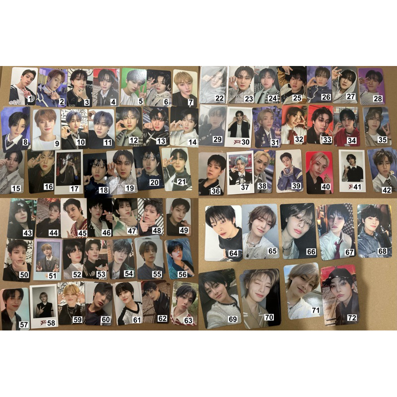 [SALE 50K READY STOCK] OFFICIAL PHOTOCARD Stray Kids ATE arockstar 5-Star Dominate Magic Chool Skzho