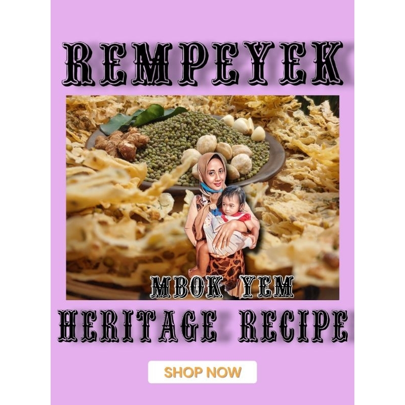 

Rempeyek Teri / Gerih mBOK YEM 250 gram