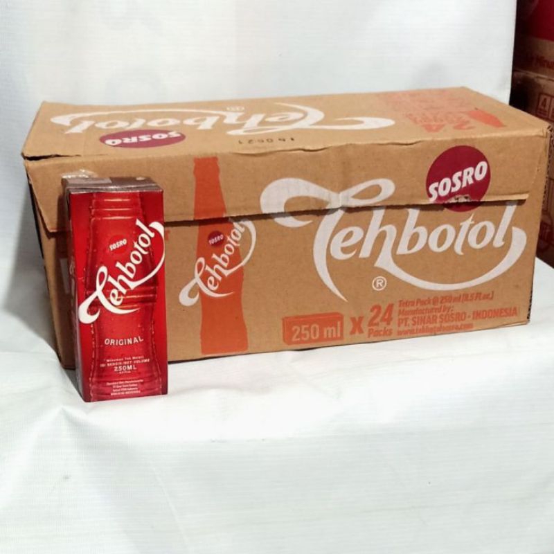 Teh Botol Sosro 200ml 1 Dus (24 pcs)