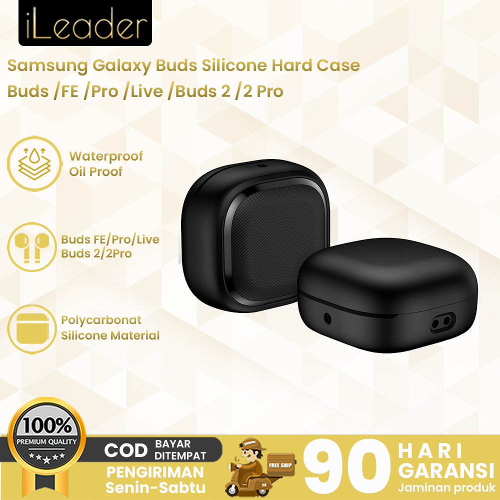 iLeader Samsung Galaxy Buds FE/Core Case Silicone Hard Protective Case for Samsung Galaxy Buds Pro /