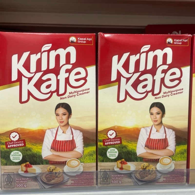 

Kapal Api KRIM KAFE krimer kemasan box isi 500g