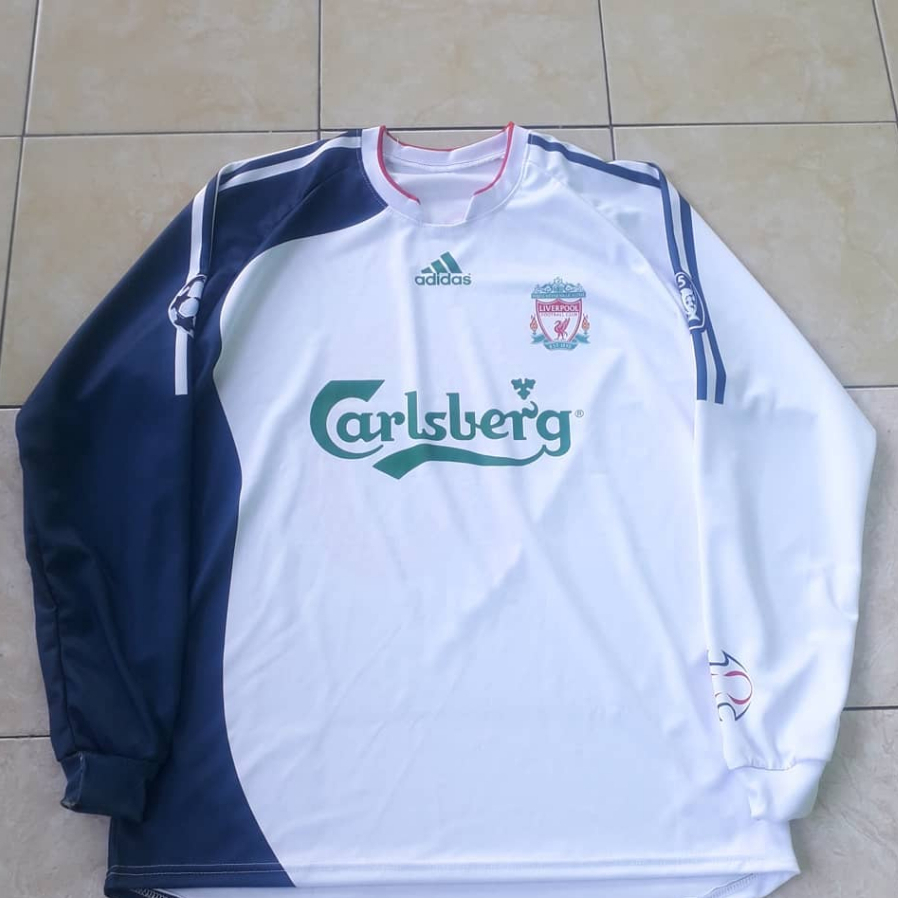 Jersey Bola Retro Liverpool 2006 3rd
