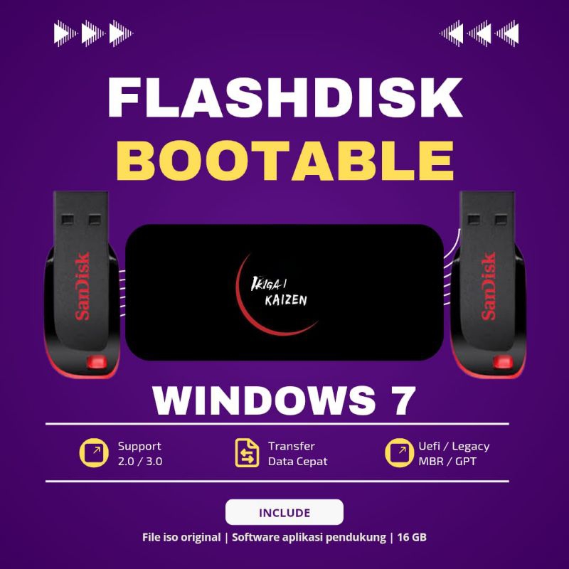 USB BOOTABLE INSTALLER WINDOWS 7 ULTIMATE  32BIT/64BIT