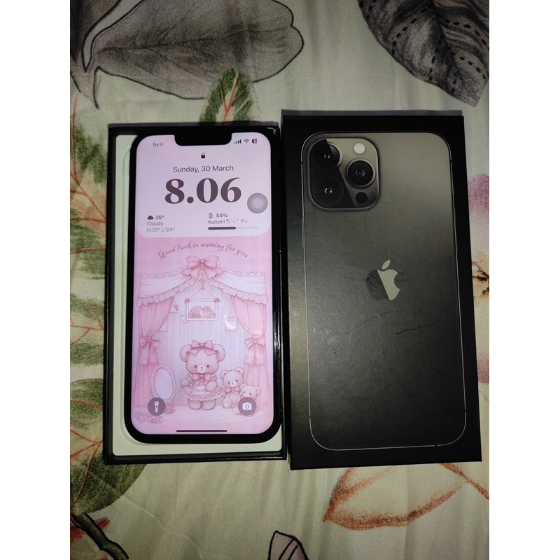 iphone ip 13 pro 256 gb graphite second beacukai