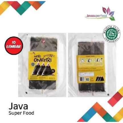 

Nori Onigiri - Nori Triangle Wrapper - Bungkus Nori Segitiga - isi 10 - Halal