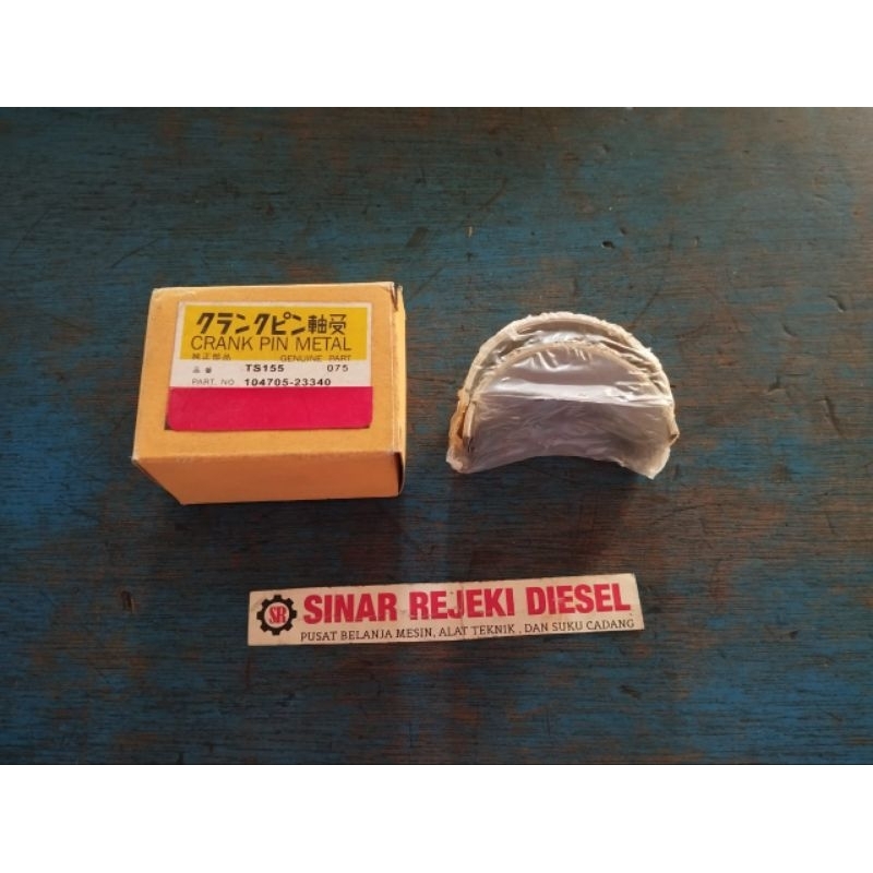 CPM crank pin metal metal jalan Yanmar TS155 Oversize 0.75 0,75