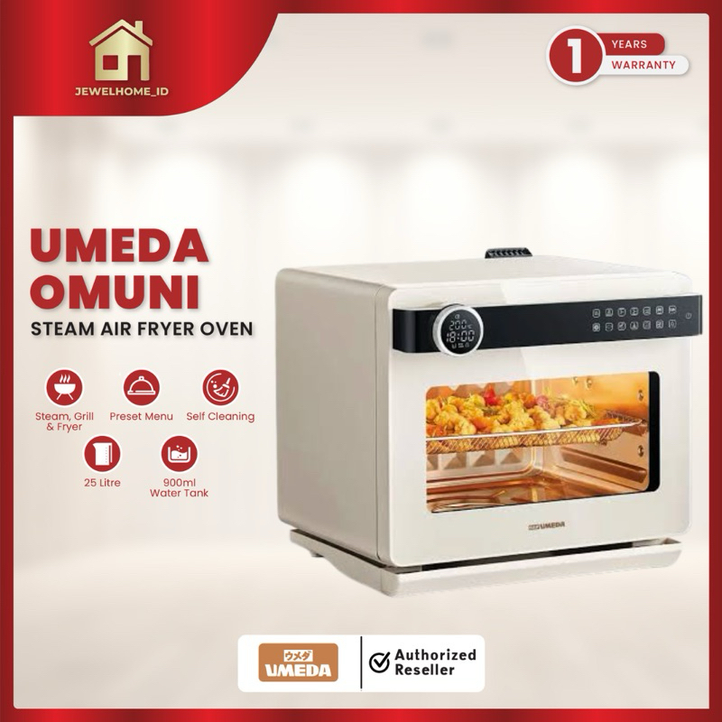 Umeda Omuni Steam Air Fryer Oven 30 IN 1 - Oven Listrik Serbaguna