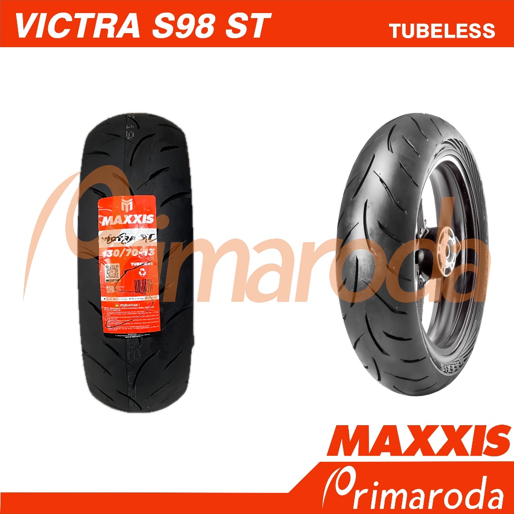 Ban motor MAXXIS Victra S98ST 130/70 Ring 13 130/70-13 Tubeless