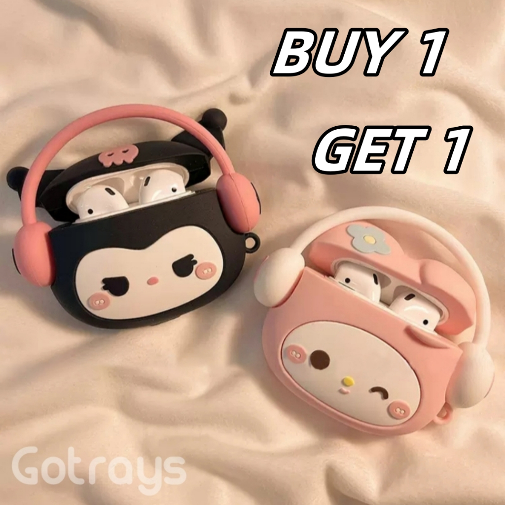 COD Headset Nirkabel Universal i12 TWS HIFI Earbud Stereo INPODS Bluetooth 5.0 Kartun Lucu-Beli earp
