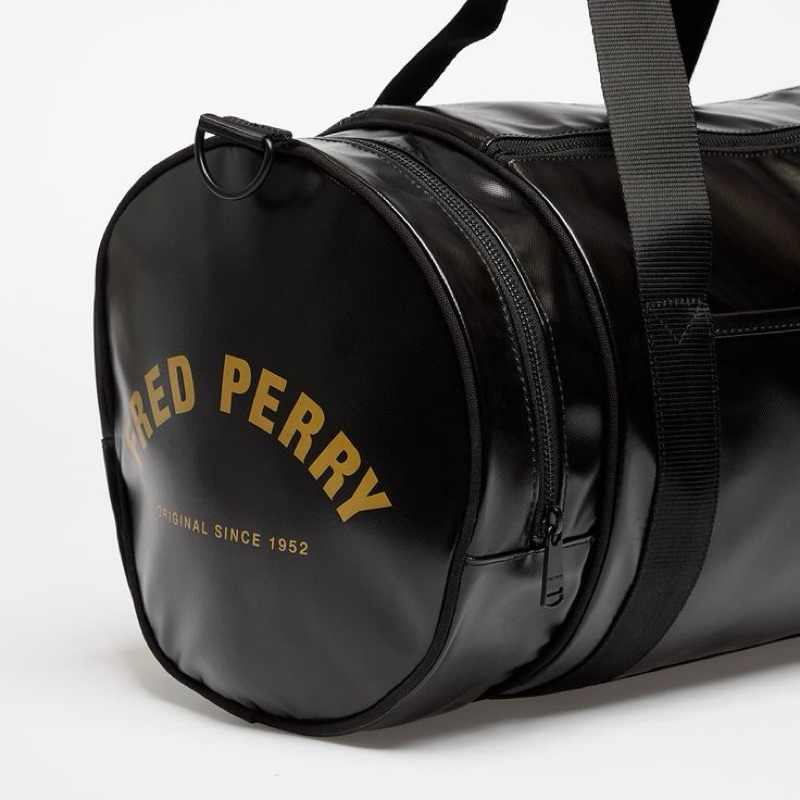 Barrel Bag Fred Perry Full Black