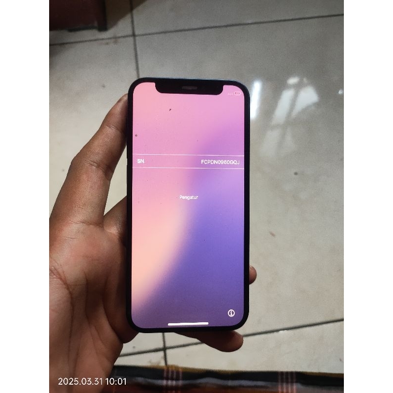 LCD Iphone 12mini copotan