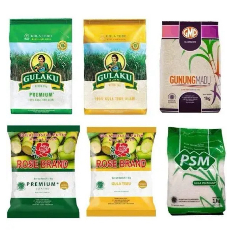 

GULA 1kg mix yang ready