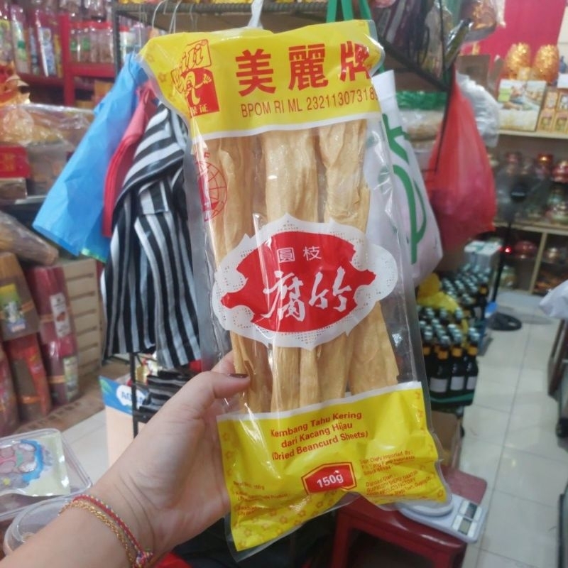

MILI KEMBANG TAHU KERING 150GR DRIED BEANCURD SHEETS