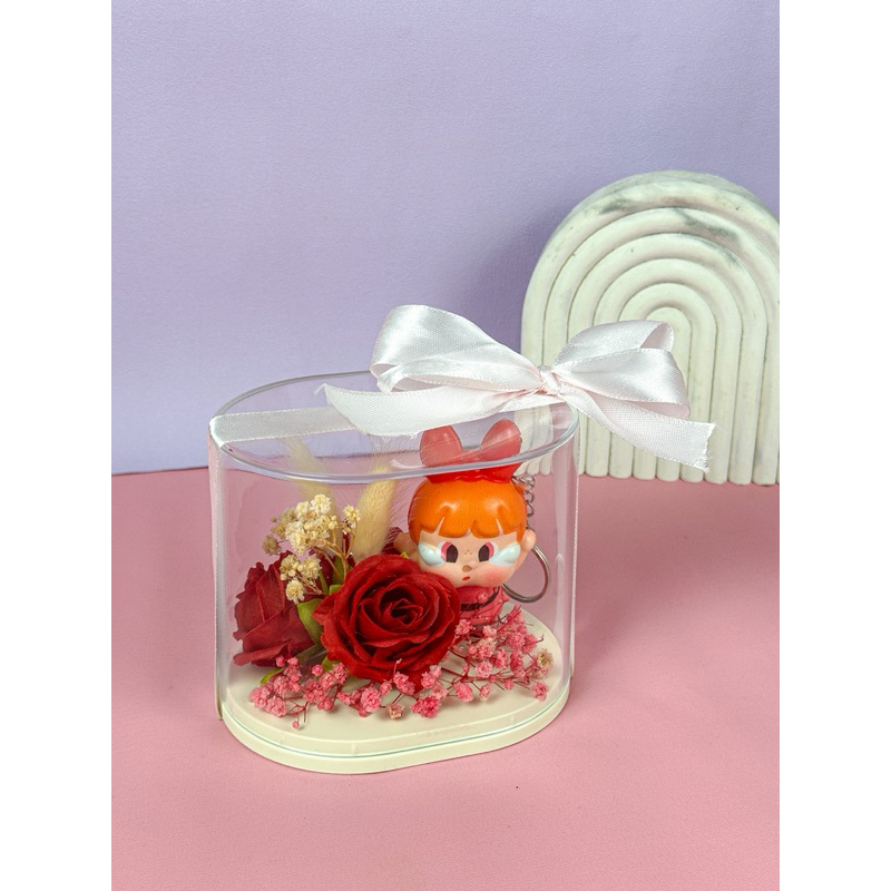 custom bunga bucket bandung kota bdo bdg kostumisasi bunga asli palsu real flower fake bucket bunga 