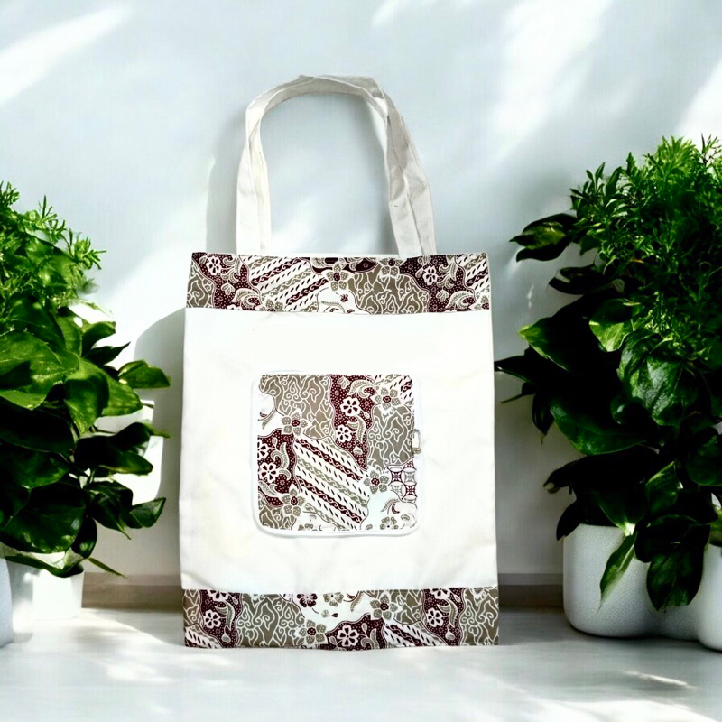 Souvenir Tas Batik / Tas Lipat / Tas Belanja / Tas belanja Lipat / totebag Belanja/ Totebag Cuatom/ 
