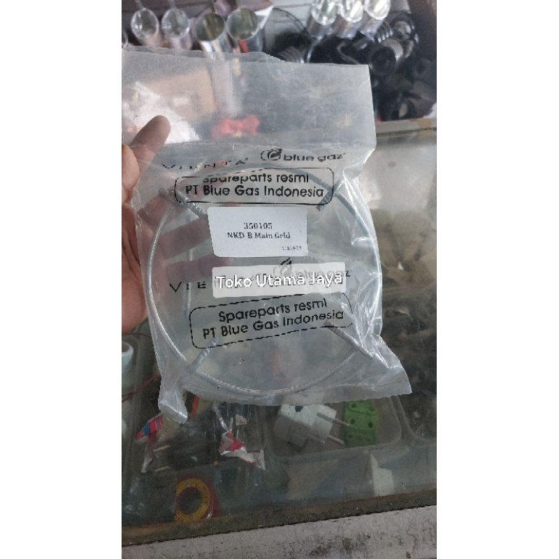 Tatakan Kompor Blue Gas 1 Tungku - Nampan Kompor Blue gaz New Kompre Deluxe - Tungku Kompor Blue Gas