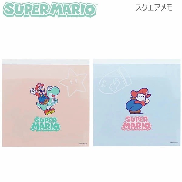 

Square Memo Pad Nintendo Super Mario Brothers Luigi Notepad Note Catatan Limited Edition