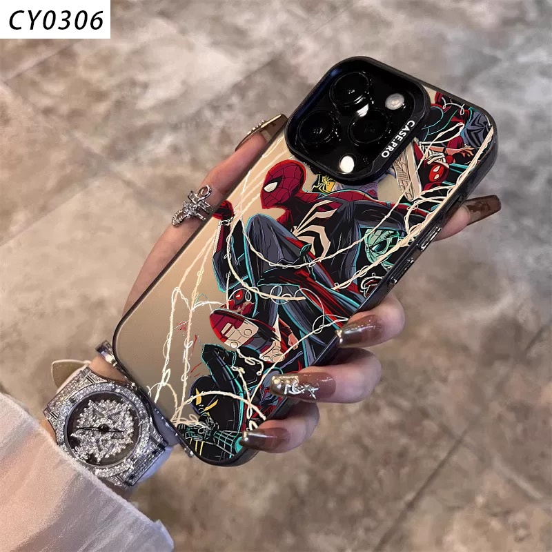 Case Keren Motif Spiderman For SAMSUNG A02 M02 A02S A03S A03 A03 CORE A04 A04E A04S A13 5G A05 A05S