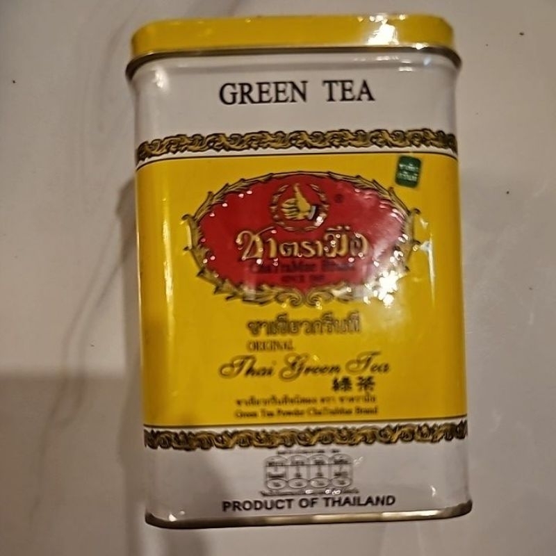 CHATRAMUE GREEN TEA BOX KALENG ISI 50