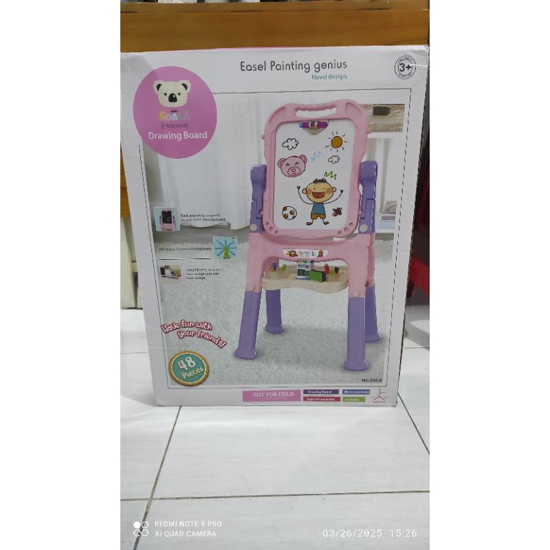 

Miisoo Drawing Box / papan gambar warna pink BNIB baru hadiah anak ulang tahun