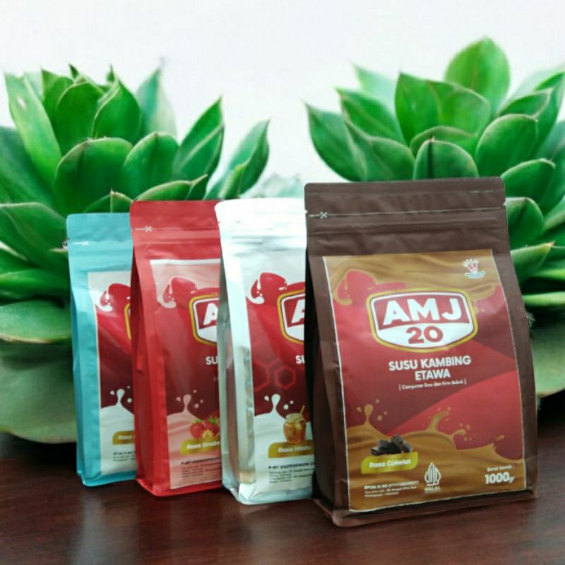 

(HADIAH GRATIS) Susu Kambing Etawa Original AMJ Kemasan 1kg untuk Tulang Nyeri Sendi BPOM