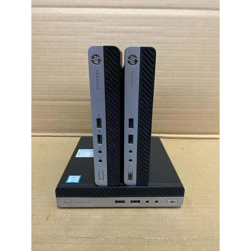 Mini Pc Hp Prodesk 400 G3 mini Ram 4GB Ssd 128GB siap pakai wifi/garansi