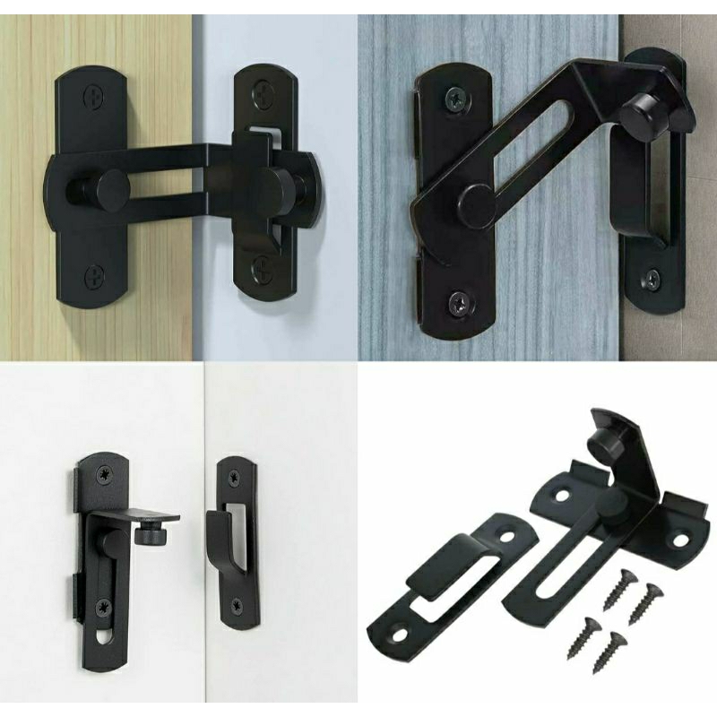 Grendel Kait Pintu Geser Stainless Steel/Grendel Slot Kunci Geser
