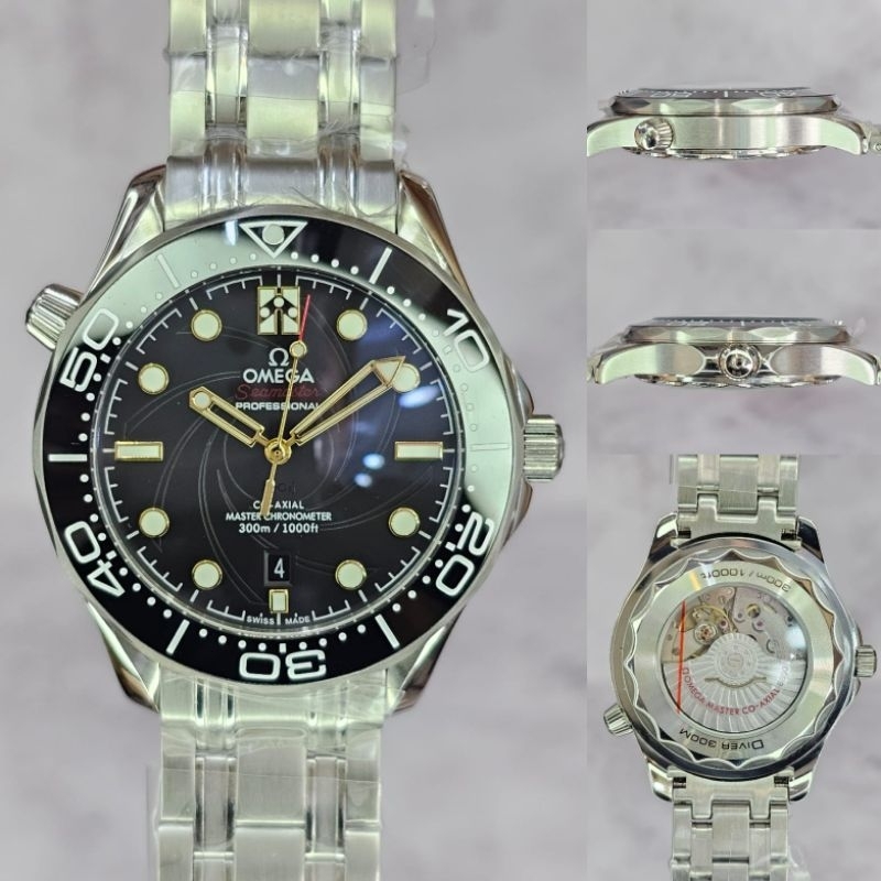 JAM TANGAN PRIA OMEGA DIVER 007 JAMES BOND JAPAN AUTOMATIC SUPER QUALITY DIAMETER 42MM