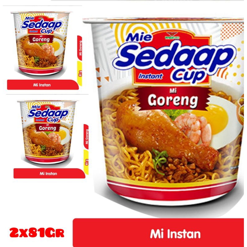 

Sedaap Cup 2x81Gr