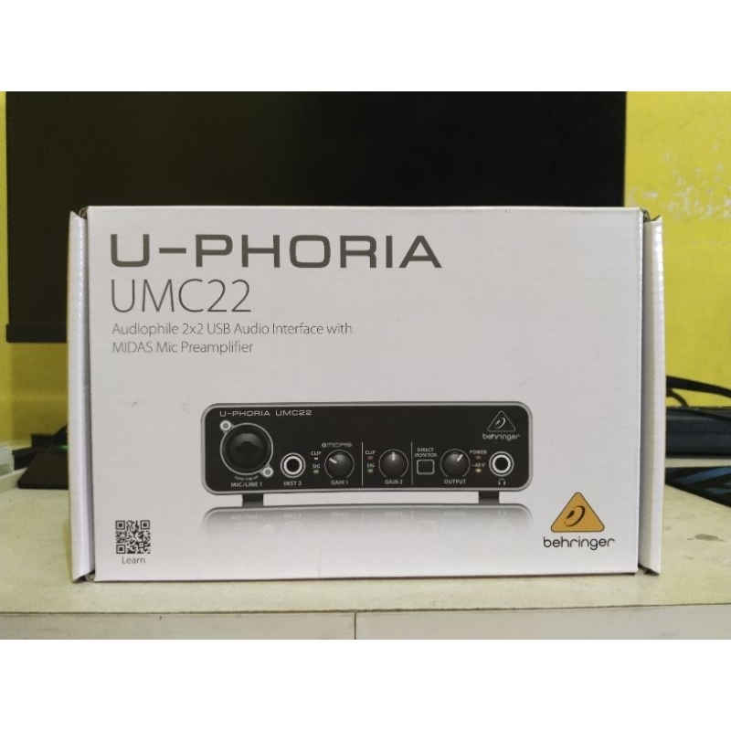 Soundcard Behringer UMC22 (Bekas)