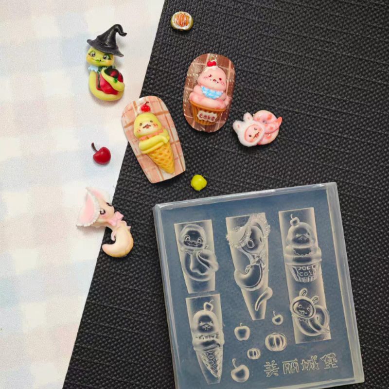 NEW mold bola baby snake / crytal animal / ribbon / alphabet heart / phoenix / alice wonderland /