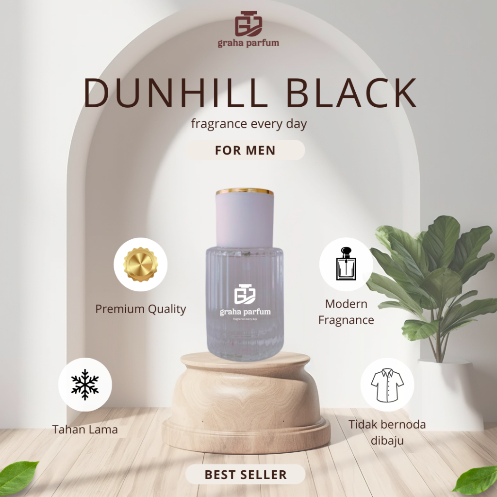 DUNHILL BLACK-Parfum Cowok Sexy-EDP 50ml