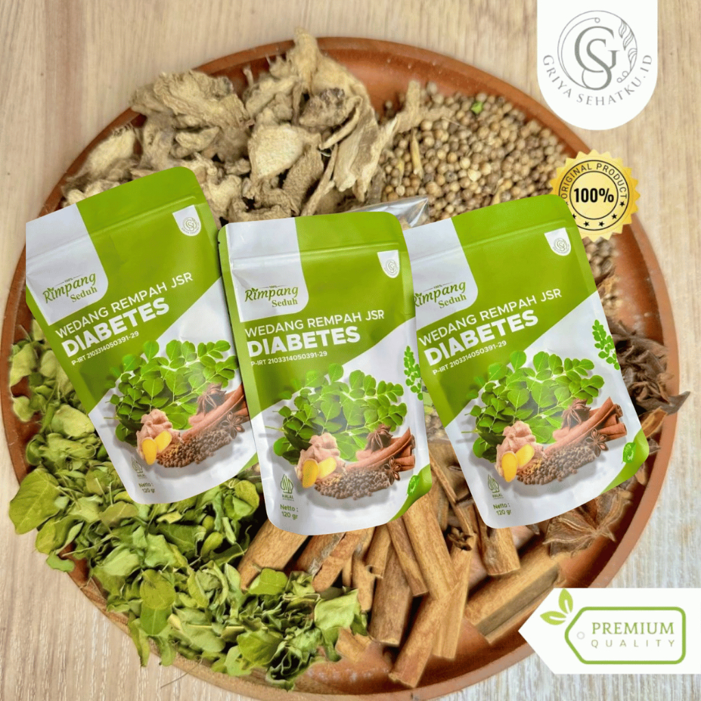 

Rempah Diabetes JSR | isi 10 pcs / GRIYA SEHAT/ JSR / REMPAH RIMPANG/ KOLESTEROL/ REMATIK/ DETOX