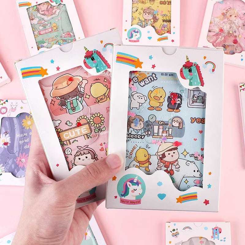 

Notebook Glitter Karakter – Buku Diary Kreatif Anak dengan Motif Kartun