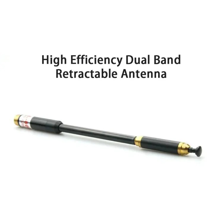 BaoFeng Original AL 800 Walkie-Talkie Antenna High Gain Dual Band Extendable Antenna UHF/VHF Antenna