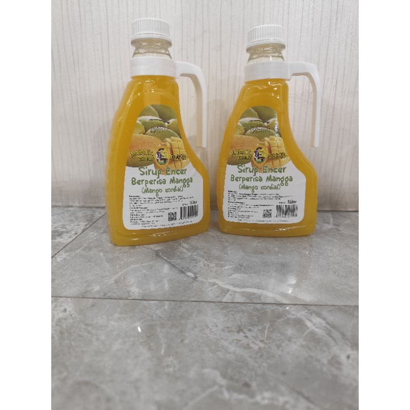 

Mamata Brand Syrup Encer Berperisa Mangga 1 Liter (Mango Cordial)