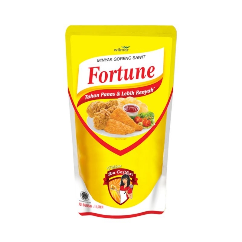 

Minyak Goreng Fortune 1 Liter