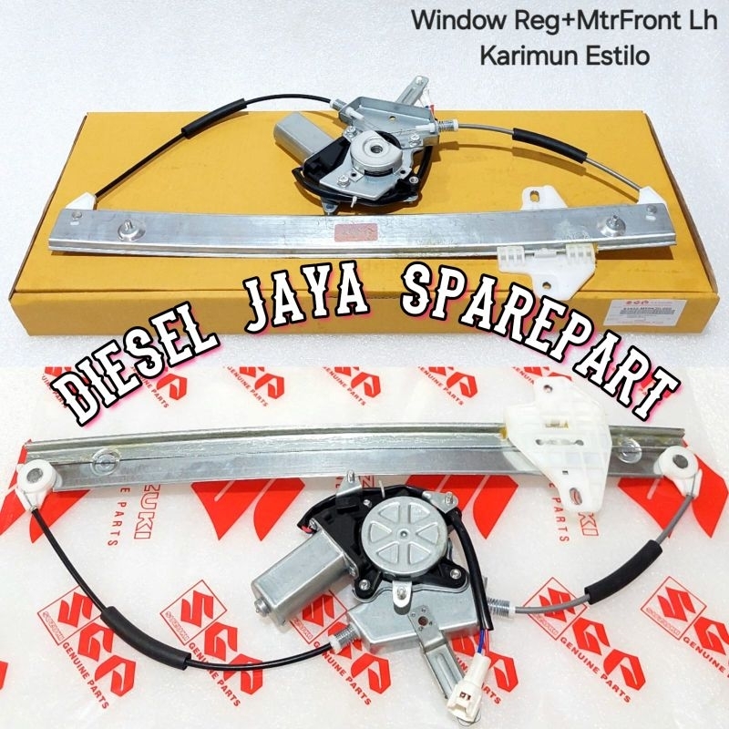 REGULATOR POWER WINDOW+MOTOR DEPAN KARIMUN ESTILO