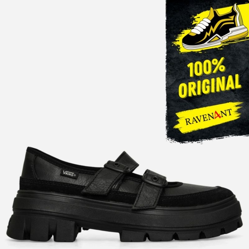 VANS x BEATRICE DOMOND OTW Mary Jane Elevate DS Beatrice Black ORIGINAL - Sepatu Sneakers Mary Janes