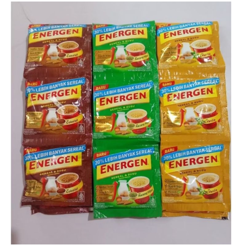 

Energen sereal & susu isi 10 sachet