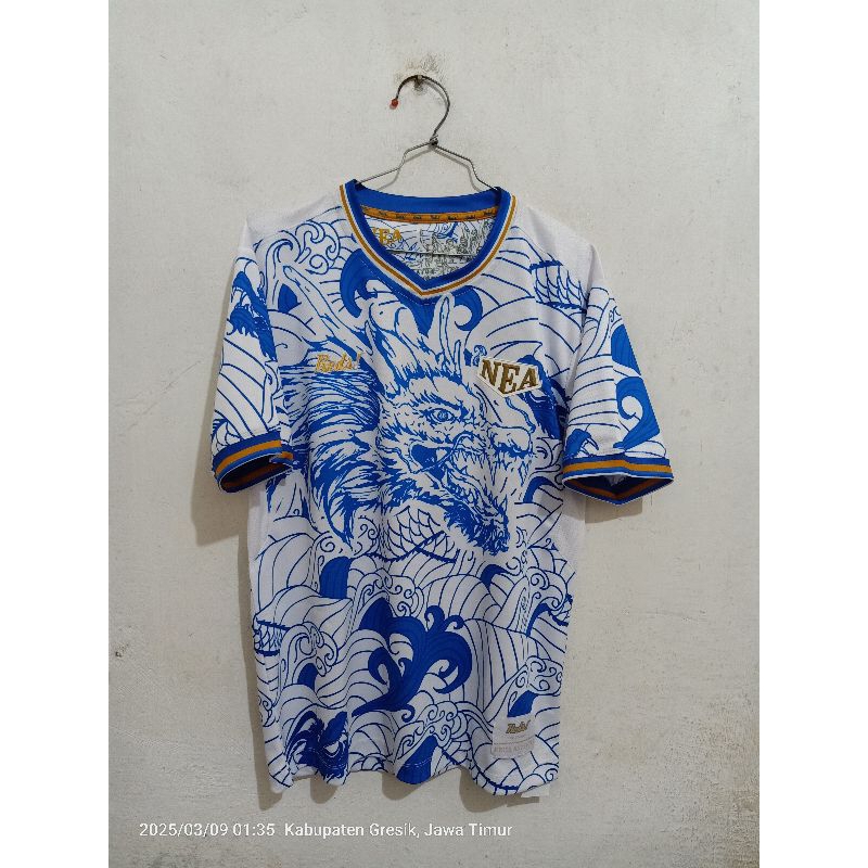 Jersey Naga Emas Asri Tulungagung Away Liga 3 2021 Original Reds Sponsorless