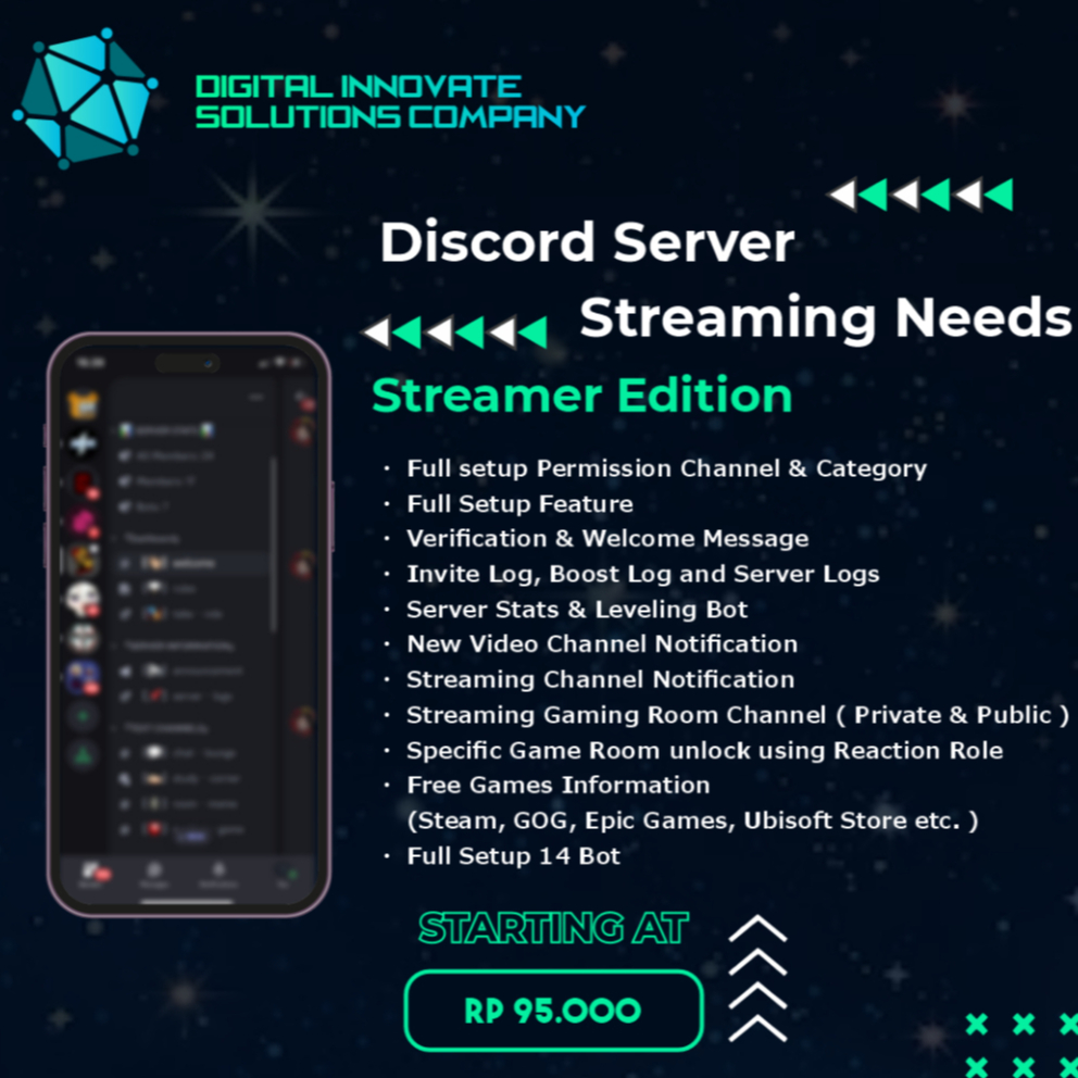 Discord Server for Streaming needs - Streamer Edition